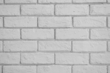 Brick wall white clean texture pattern for background