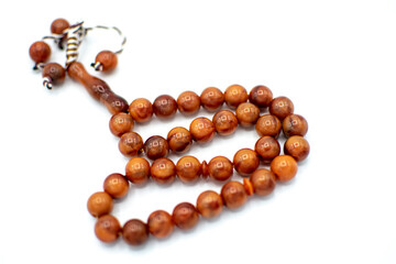Tasbih is a form of dhikr that involves the glorification of God in Islam by saying Subḥānallāh.