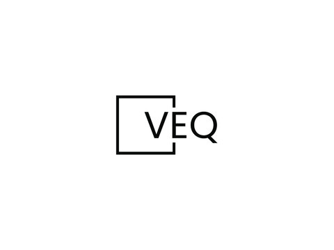 VEQ letter initial logo design vector illustration