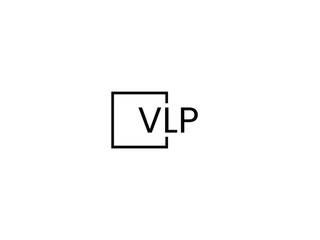 Obraz premium VLP letter initial logo design vector illustration