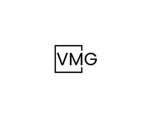 VMG letter initial logo design vector illustration