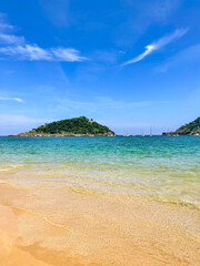 Fantastic Playa De La Concha - San Sebastian Beach, sunny day