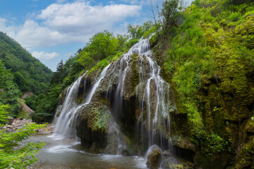 Waterfall beautiful (Kuzalan waterfall) in Karadeniz province. Giresun - Turkey