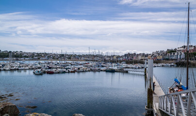Fototapeta premium Camaret, station balnéaire du Finistère en Bretagne, France. 