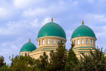 Obraz premium Uzbekistan, the Dzhuma Mosque at the historical center of Tashkent