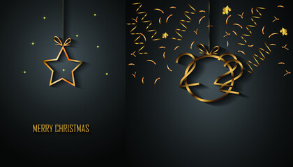 2022 Merry Christmas background for your seasonal invitations, festival posters, greetings cards. 