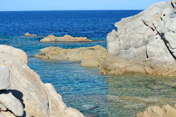 Veduta della costa di Punta li Francesi