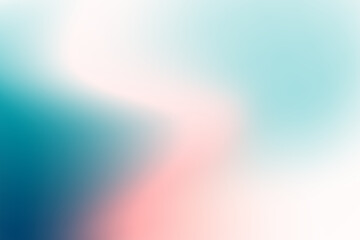 Pastel blue and pink background. Modern blurry gradient backdrop in soft colors. Template, banner, wallpaper, presentation design. Vector abstract art.	