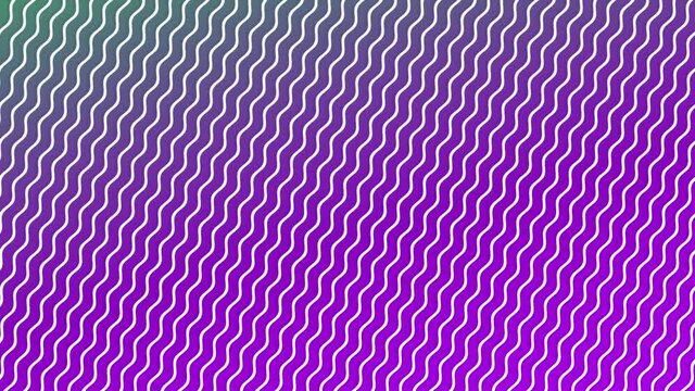 Abstract Color Wavy Smooth Background Seamless loop. Stylish Colorful Lines and stripes waving. Trendy colors Purple Blue Wavy backdrop. Multycolor backdrop, Beautiful Gradient Texture in 4K