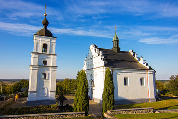 St. Elijah Church in Subotiv village near Chyhyryn city, Cherkasy region, Ukraine. It is an...