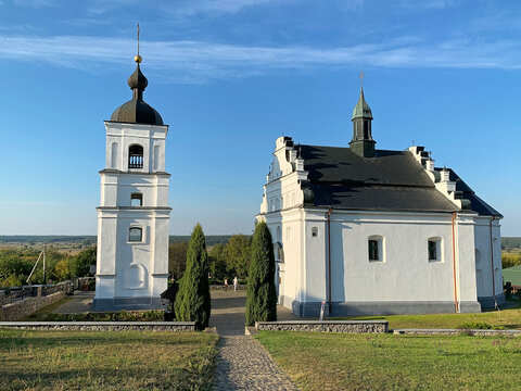 St. Elijah Church in Subotiv village near Chyhyryn city, Cherkasy region, Ukraine. It is an ukrainian national landmark and place where famous Hetman Bohdan Khmelnytsky is buried