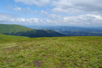 Carpathian Mountains in Ukraine, Polonina Borzhava mountain range