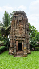 View of one of Chitrakarini shrines, Bhubaneswar, Odisha, India.