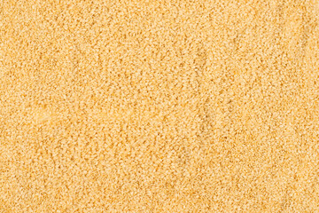Sesame seeds as a background.