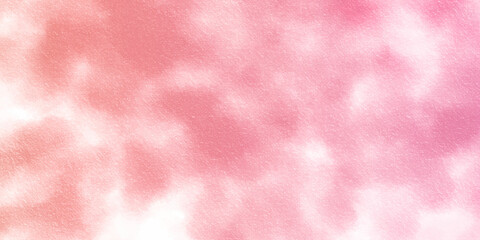 pink background and Pink color light ink effect shades gradient on textured paper. Soft smeared aquarelle painted magenta watercolor canvas for splash design