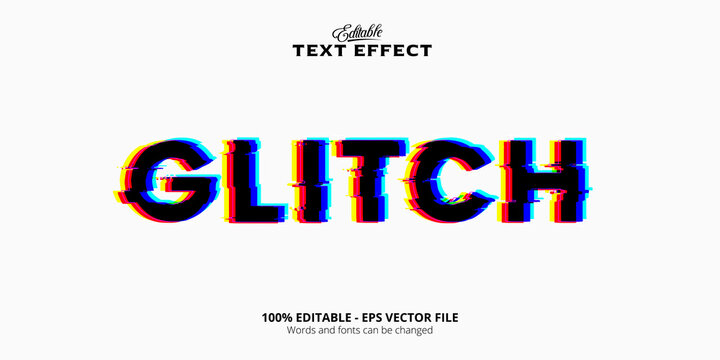 Glitch Text Images – Browse 48,629 Stock Photos, Vectors, and