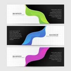 Abstract blue green pink purple colorful background banner. Vector abstract graphic design banner pattern background template.