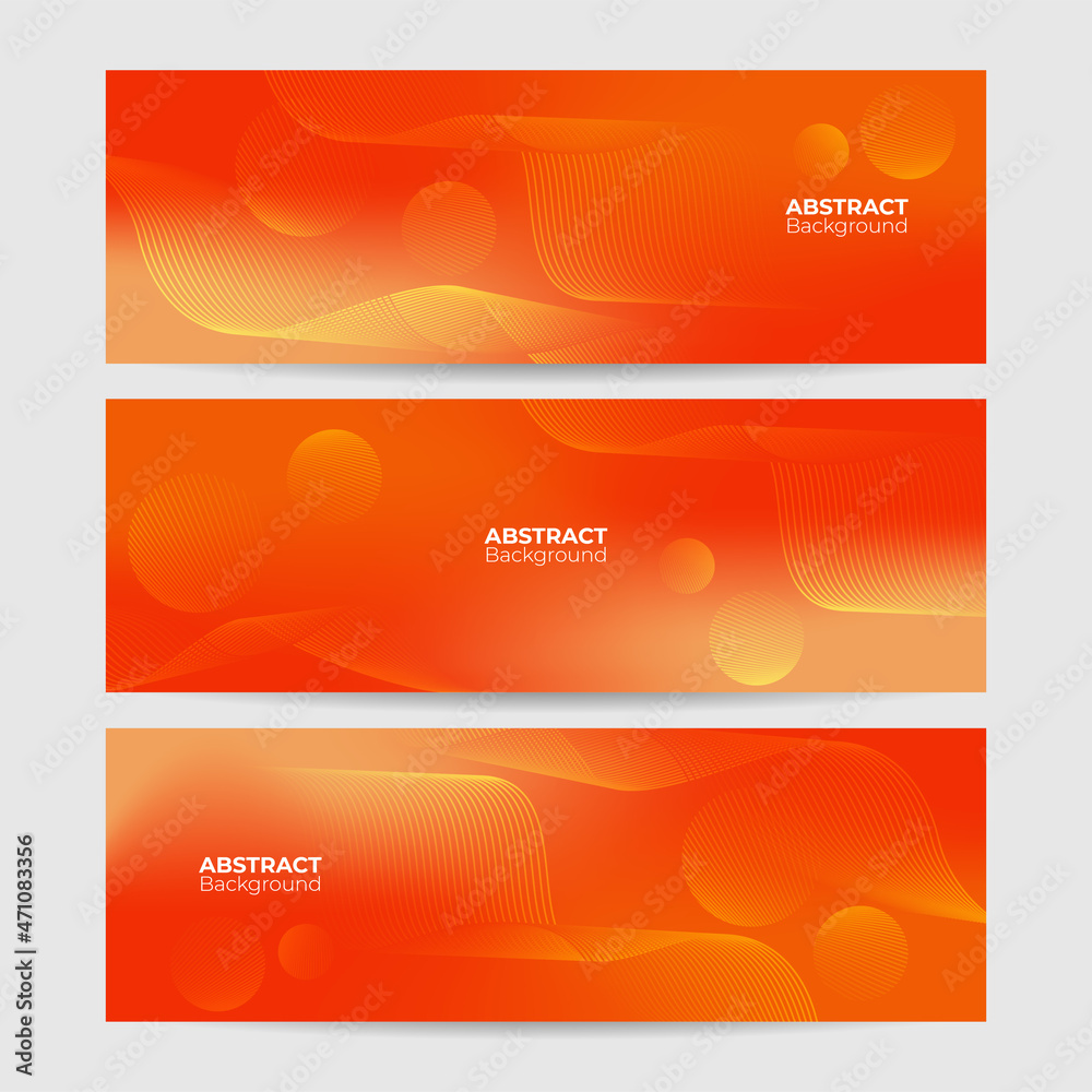 Poster Abstract banner background. Vector abstract graphic design banner pattern background template.