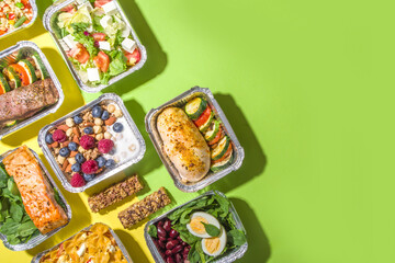 Healthy food delivery lunch boxes