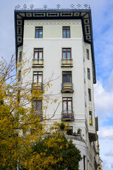 House in Art Nouveau style in Vienna