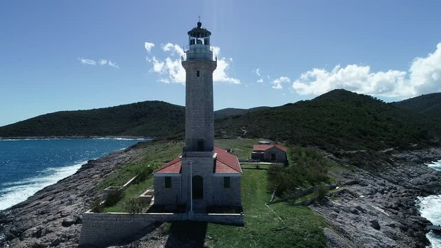 lighthouse on the island