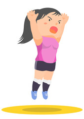 バレーボール　ブロック　女子