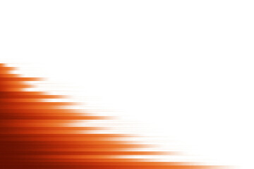 赤い階段状の帯背景イラスト