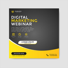 social media post template concept design online marketing promotion banner.
