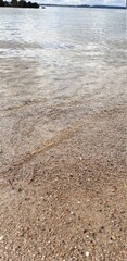 sand and water