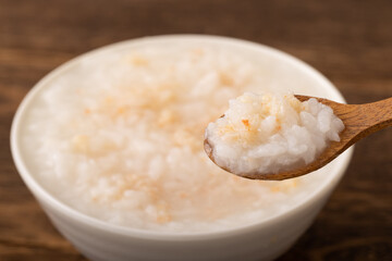 カニ雑炊　お粥