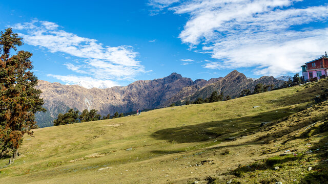 Tungnath, Chopta - Beautiful landscapes of himalaya which can be seen during trekking