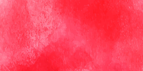red and white painted wall texture grunge abstract background. Panoramic background old concrete wall pink. abstract bright red surface has a brush painted on the background for graphic design.