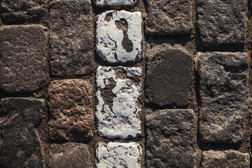 rough stone paving wall texture