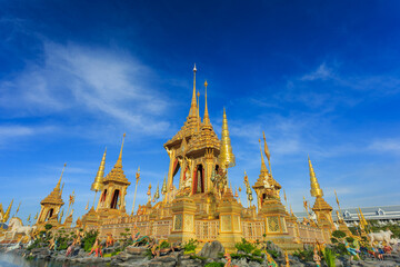 The Royal Crematorium Replica for King Bhumibol Adulyadej (Pra May Ru Maat)