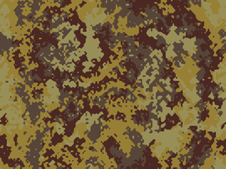 Full seamless abstract military camouflage skin pattern vector for decor and textile. Army masking design for hunting textile fabric printing and wallpaper. Design for fashion and home design.