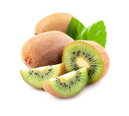 Sweet kiwi fruits