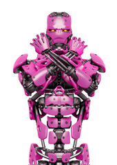 cyborg is ready for war