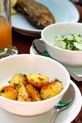 potatoes with rosemary