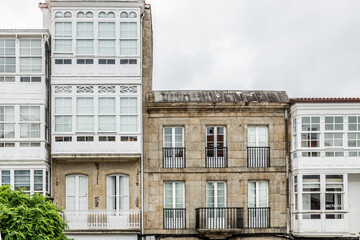 Typical architecture of Galicia in the north of Spain