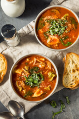 Homemade Italian Tortellini Soup