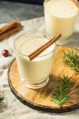 Homemade Boozy Holiday Rum Eggnog