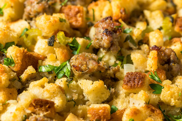 Homemade Thanksgiving Pork Sage Stuffing