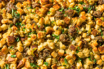 Homemade Thanksgiving Pork Sage Stuffing