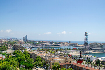 Fototapeta premium PUERTO BARCELONA