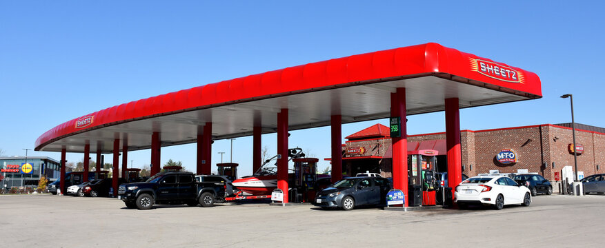 Sheetz Gas Station, Manassas, Virginia, USA