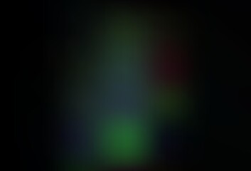 Dark Green vector abstract blurred template.