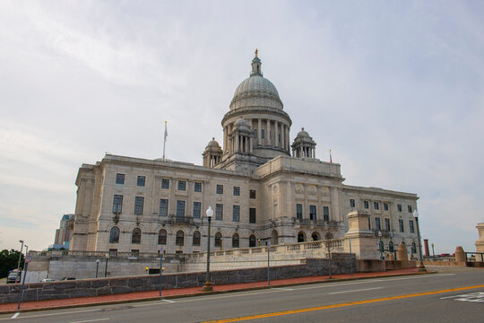 Rhode Island State House was built in 1904 with Neoclassical style in downtown Providence, Rhode Island RI, USA. 
