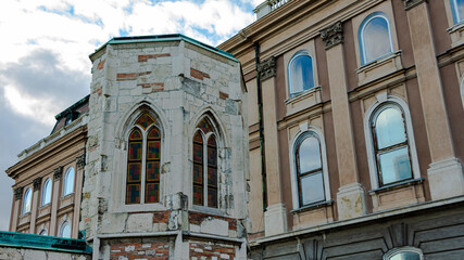 Chapel ruins in the Castle of Buda