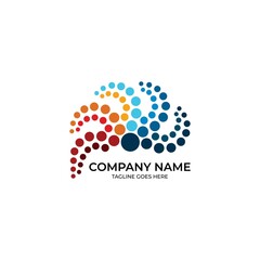 Modern And Creative Brain Logo. vector templates. EPS 10