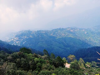 Naklejka premium mountains in the mountains